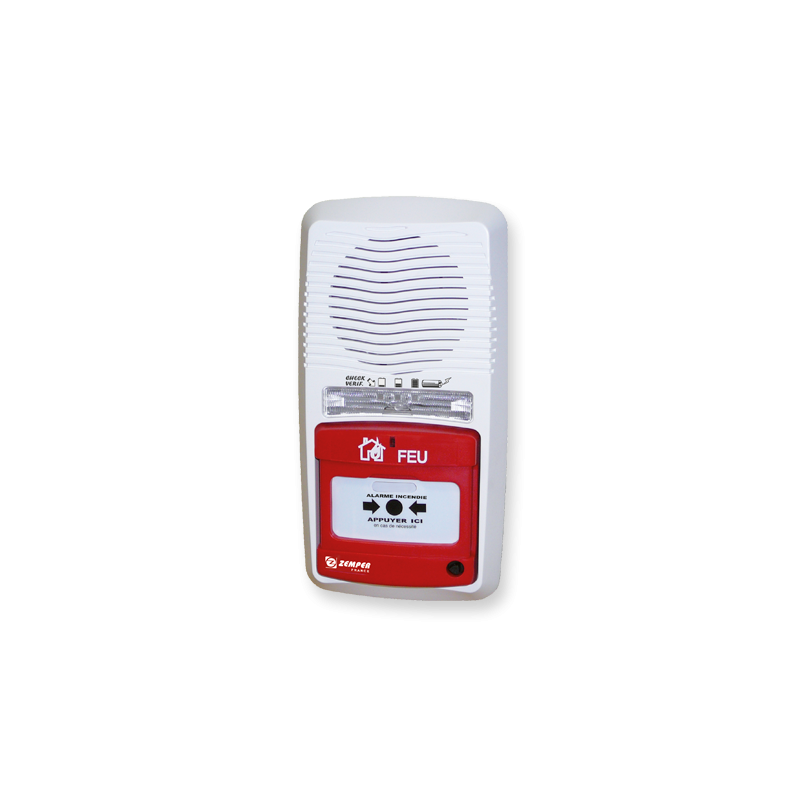 Tableau d'alarme incendie type 4 zemper TA 41400