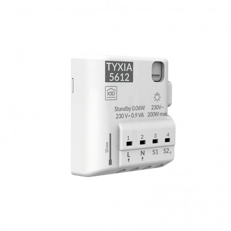 Récepteur TYXIA 5612 Delta dore 6351906 pour 2 éclairages