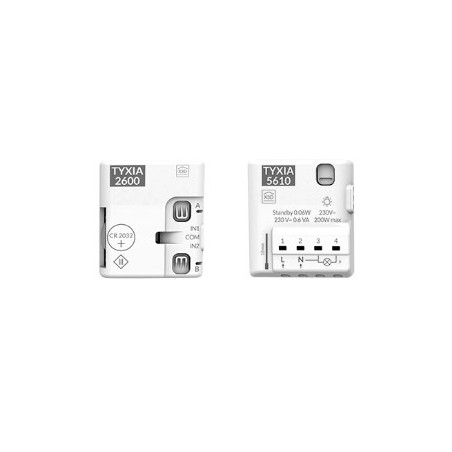 Pack éclairage va-et-vient TYXIA 501DELTA DORE 6351407
