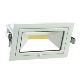 Downlight LED VITRO rectangulaire 45W orientable