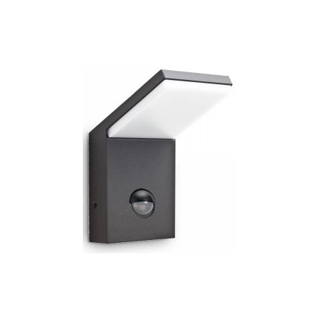 Applique LED STYLE 9,5W 3000K 750Lm PIR Anthracite