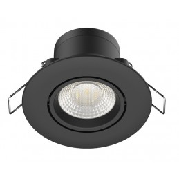 Spot LED IXOLED 5W orientable Dimmable 495Lm IP65 Noir BBC
