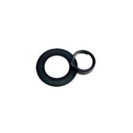Kit collerettes noir "S" Ø90mm pour spot UNO
