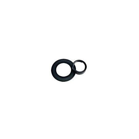 Kit collerettes noir "S" Ø90mm pour spot UNO