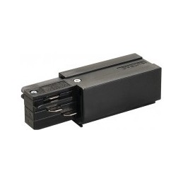 Alimentation droite rail 3 allumages Noir