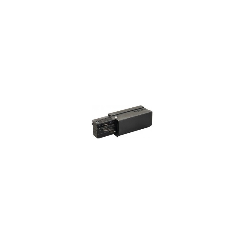 Alimentation droite rail 3 allumages Noir