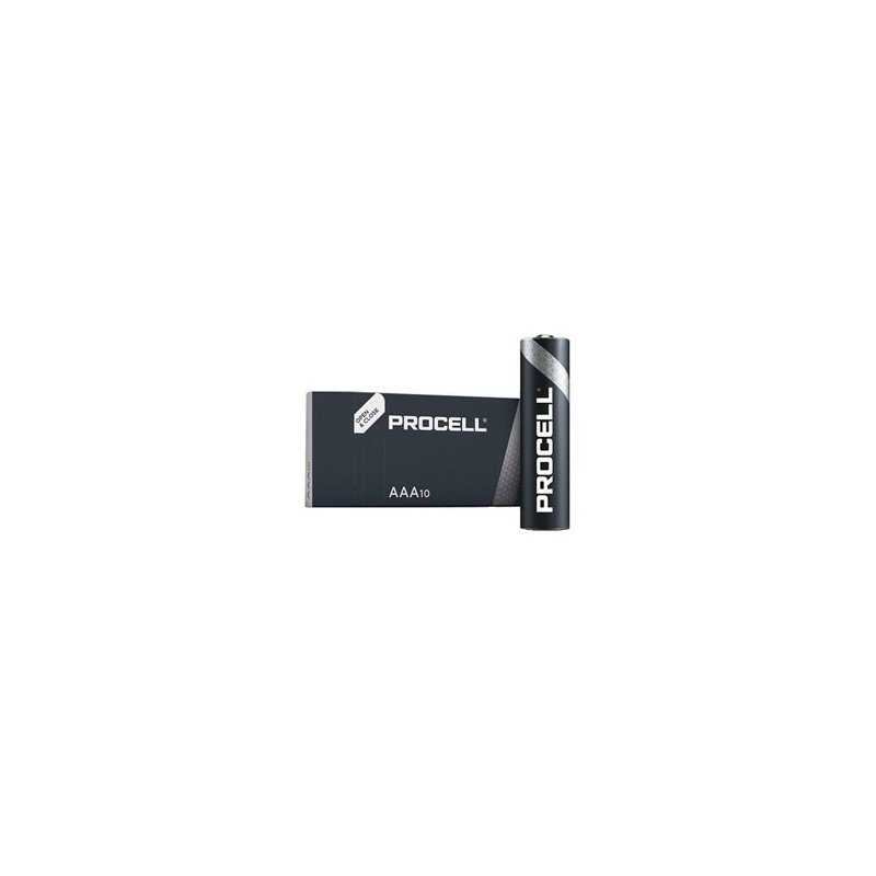 Piles Duracell Industrial LR03 AAA pack de 10