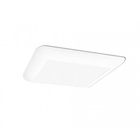 Plafonnier semi-encastré CHIMAY S 8/12W CCT 180x180mm Carré