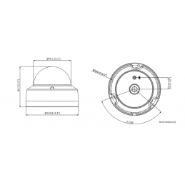Caméra IP DOME 4MP Acusense DS-2CD2143G2-I 2.8mm IP67