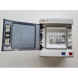 Coffret AC monophasé 3Kw 1xC20