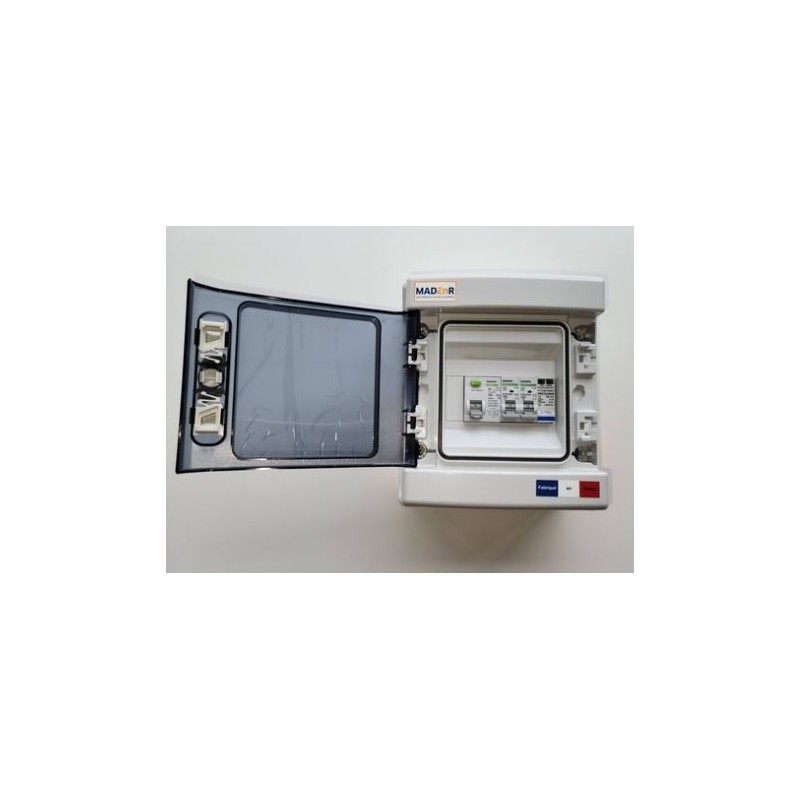 Coffret AC monophasé 3Kw 1xC20 Coffret AC monophasé 3Kw 1xC20