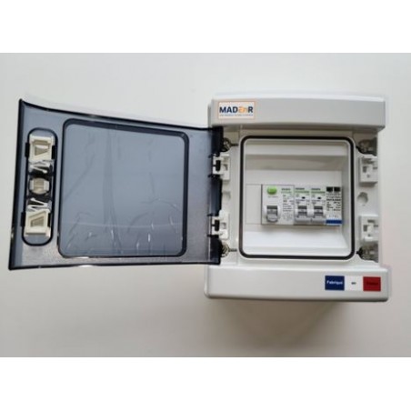 Coffret AC monophasé 3Kw 1xC20