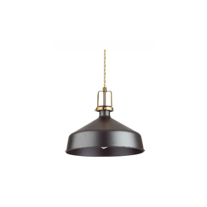 Suspension ERIS E27 Ø210mm Noir