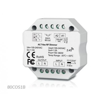 Récepteur SOFTDARK Dimmable TRIAC/PUSH 360W