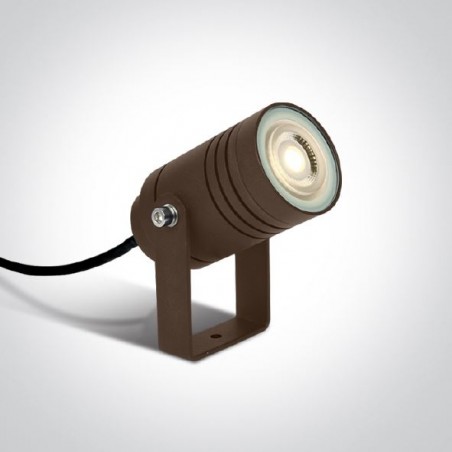 Spot sur piquet GARDEN Brun GU10 IP65