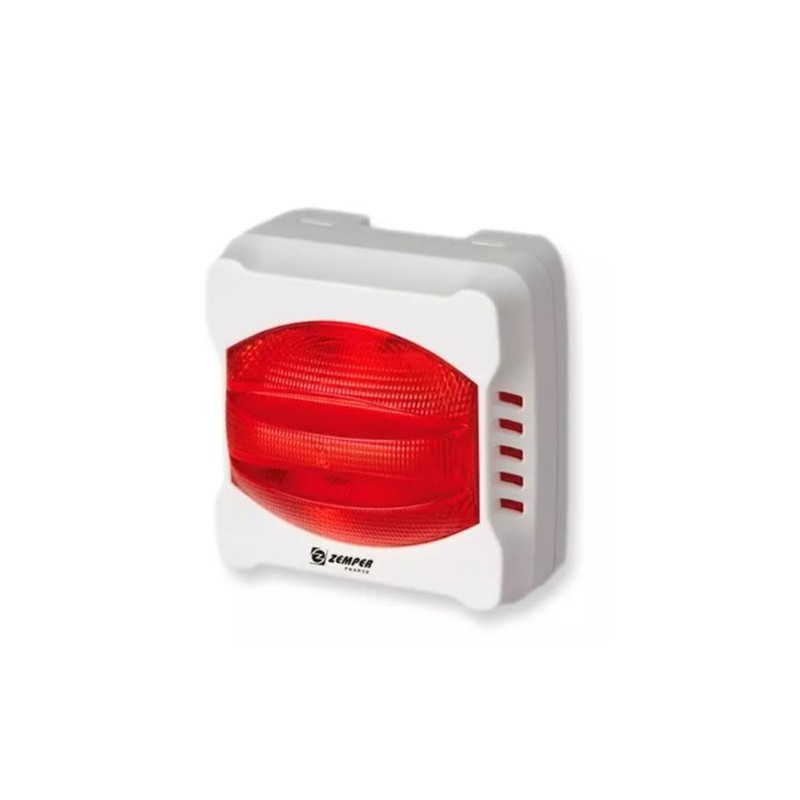 Diffuseur lumineux flash rouge