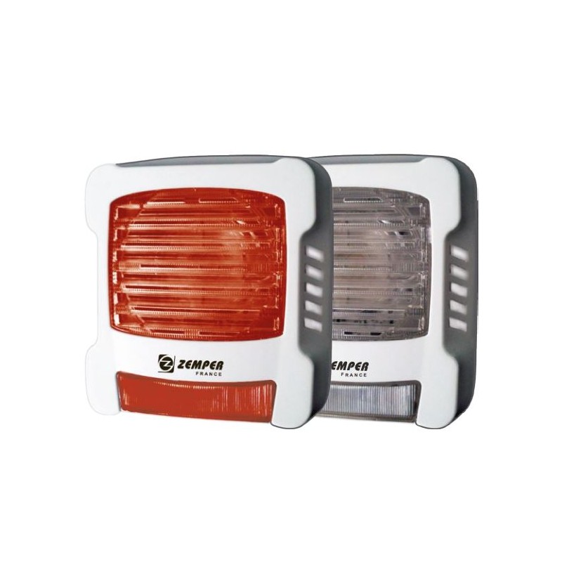 Diffuseur sonore et flash rouge