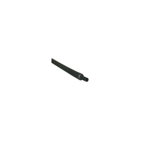 Gaine thermorétractable Ø4.8/2.4mm 1,22m Noir