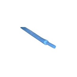 Gaine thermorétractable Ø3.2/1.6mm 1,22m Bleu
