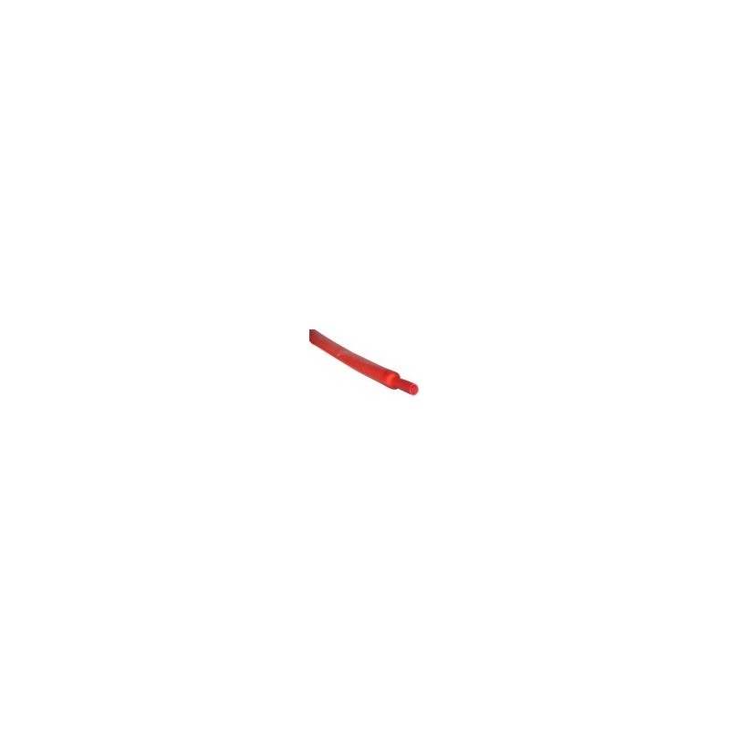 Gaine thermorétractable Ø3.2/1.6mm 1,22m Rouge