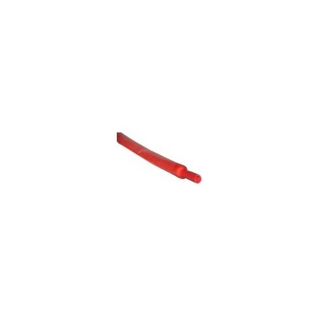 Gaine thermorétractable Ø3.2/1.6mm 1,22m Rouge