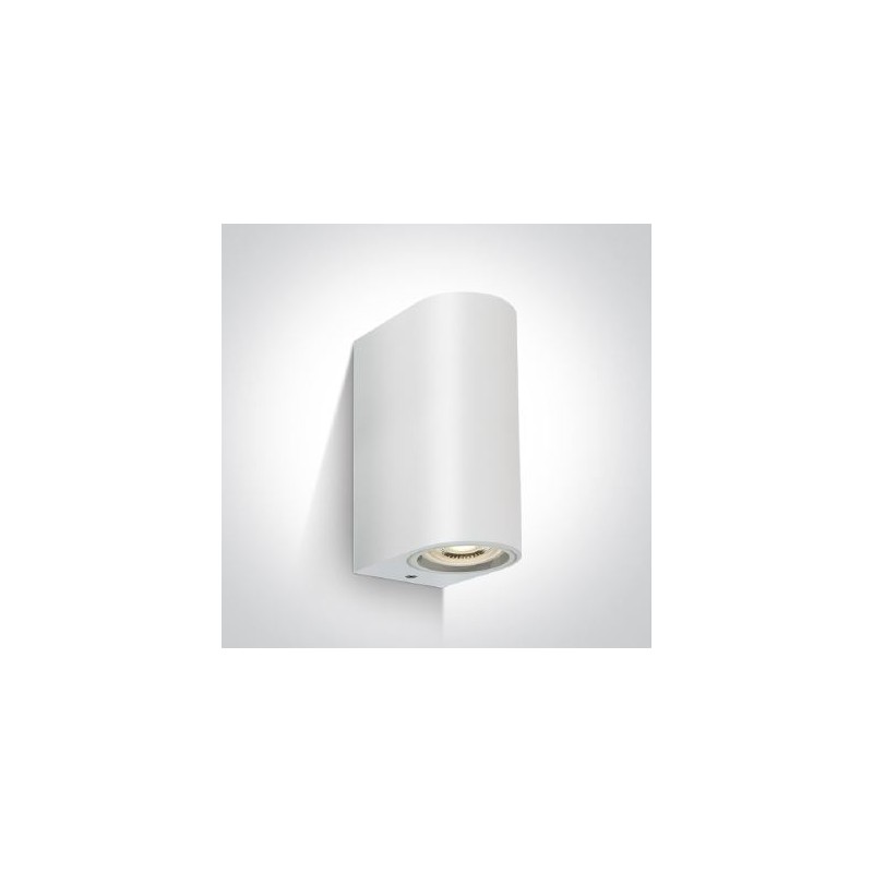 Applique CYLINDER Up/Down 2xGU10 Blanc IP65