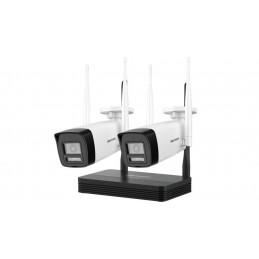 Pack vidéo 2 caméras Bullet Wifi 4MP + enregistreur