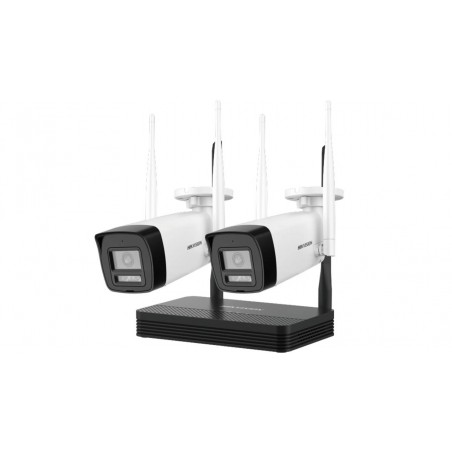 Pack vidéo 2 caméras Bullet Wifi 4MP + enregistreur