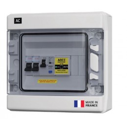 Coffret AC 6KW 30mA 2xC20...