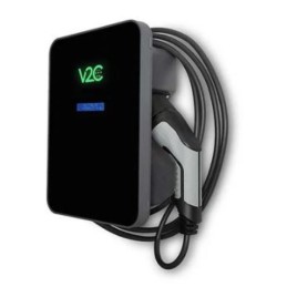 Borne de recharge Wallbox Trydan câble attaché 5m T2S 7.4KW  + Appli