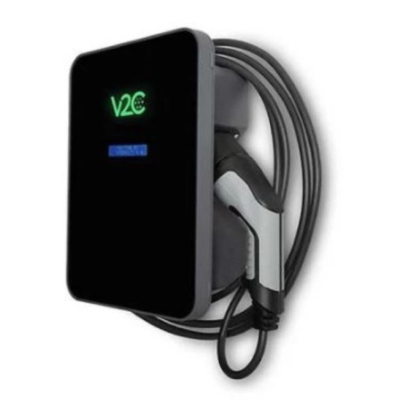 Borne de recharge Wallbox Trydan câble attaché 5m T2S 7.4KW  + Appli
