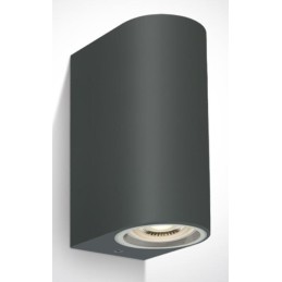 Applique CYLINDER Up/Down 2xGU10 Anthracite IP65