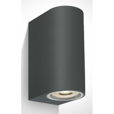 Applique CYLINDER Up/Down 2xGU10 Anthracite IP65
