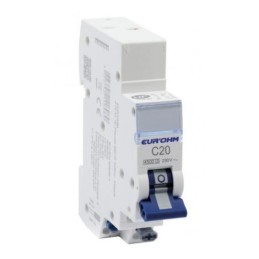 Disjoncteur 1P+N 20A courbe C 4,5ka