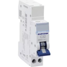 Disjoncteur 1P+N 32A courbe C 4,5ka