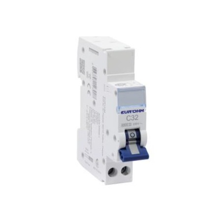 Disjoncteur 1P+N 32A courbe C 4,5ka