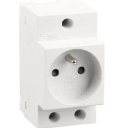 Prise modulaire 2P+T 16A connexions rapides