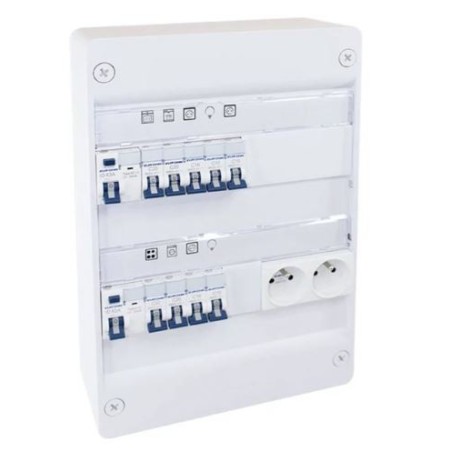 Tableau Electrique 2 Rangees