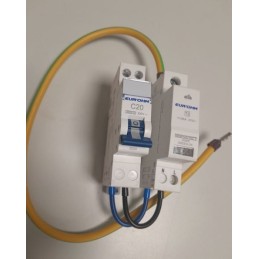 Kit Parafoudre + disjoncteur 20A