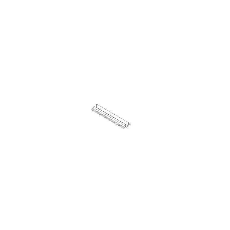 Cache PVC 1m TENO Noir