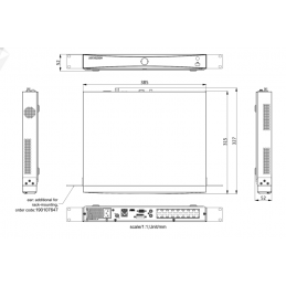 Enregistreur NVR PRO DS-7616NXI-K2(D) 16 voies 2 SATA