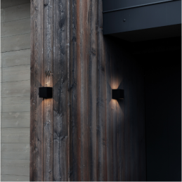 Applique murale Anthracite ATOM LED 25W - 2100Lm - IP54