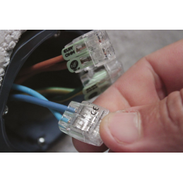 Bornes à leviers 2 fils souples 0,2-2,5mm² - boîte de 50