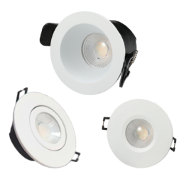 Spot LED UNO RECO 6W CCT orientable 600Lm dim. IP65 Blanc recouv. CL3