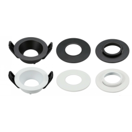 Spot LED UNO RECO 6W CCT orientable 600Lm dim. IP65 Blanc recouv. CL3