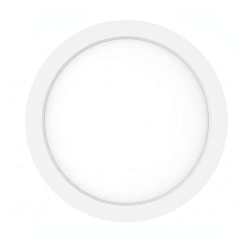 Plafonnier semi-encastré BREVA 9/18W CCT Ø217mm