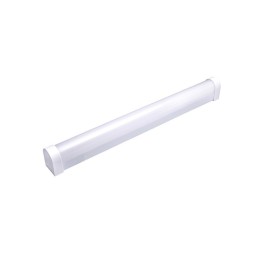 Réglette LED IRON 600mm 10,5W 1100Lm CCT IP44 Blanc