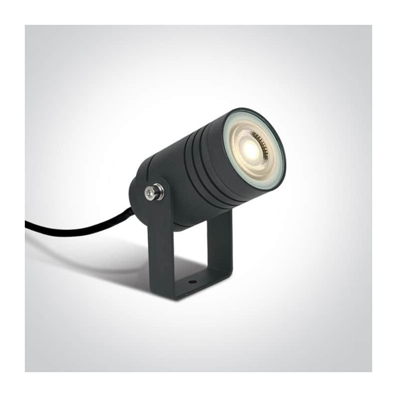Spot sur piquet GARDEN Anthracite GU10 IP65
