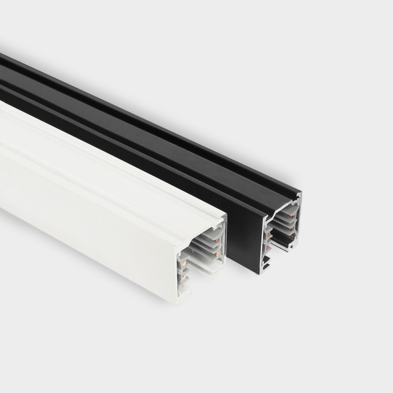 Rail TRIO 3ALL carré 2M Noir