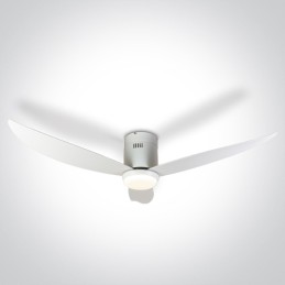 VENTILATEUR DE PLAFOND BLANC  35 W LED 22 W CCT IP20 230 V